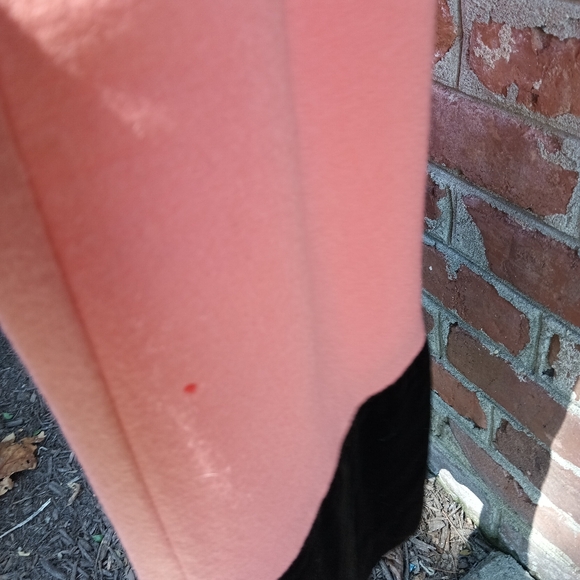 Designer Vntg 70s Cottagecore Maxi Dress 11 Peach Brown Velvet Flower Retro Boho - Picture 11 of 16